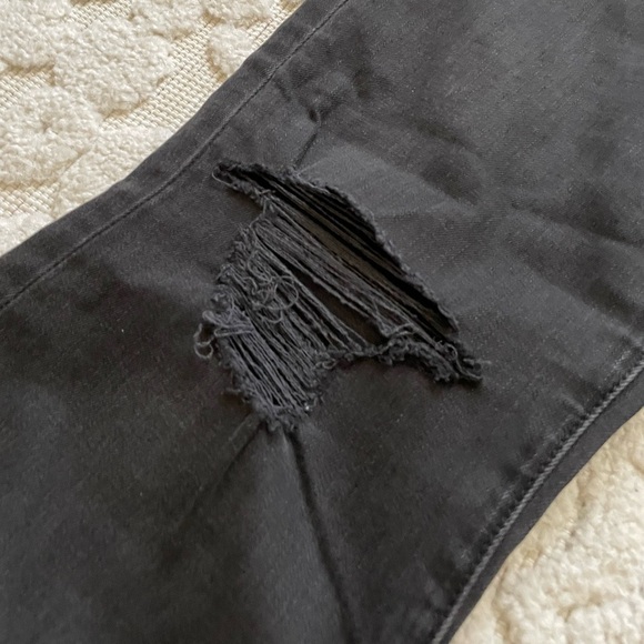 MADEWELL 9” High Rise Black Jeans - Picture 2 of 7